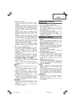 Preview for 25 page of Hitachi M 12SE Handling Instructions Manual