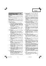 Preview for 27 page of Hitachi M 12SE Handling Instructions Manual