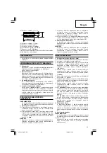 Preview for 29 page of Hitachi M 12SE Handling Instructions Manual