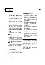 Preview for 30 page of Hitachi M 12SE Handling Instructions Manual