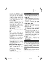 Preview for 35 page of Hitachi M 12SE Handling Instructions Manual