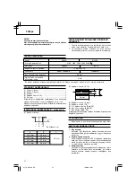 Preview for 38 page of Hitachi M 12SE Handling Instructions Manual