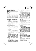 Preview for 41 page of Hitachi M 12SE Handling Instructions Manual