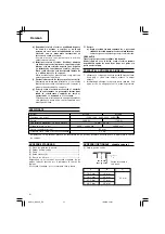 Preview for 42 page of Hitachi M 12SE Handling Instructions Manual