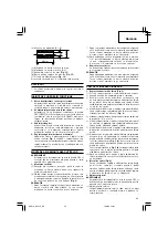 Preview for 43 page of Hitachi M 12SE Handling Instructions Manual