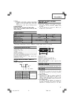 Preview for 47 page of Hitachi M 12SE Handling Instructions Manual