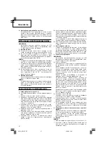 Preview for 48 page of Hitachi M 12SE Handling Instructions Manual