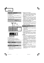 Preview for 52 page of Hitachi M 12SE Handling Instructions Manual