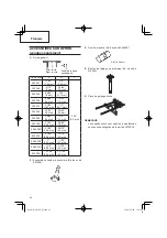 Предварительный просмотр 26 страницы Hitachi M 12VE Instruction And Safety Manual