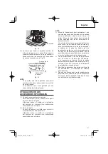 Предварительный просмотр 37 страницы Hitachi M 12VE Instruction And Safety Manual