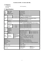 Preview for 2 page of Hitachi (M2-30ED Service Manual