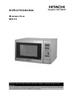 Hitachi MCE130 Instruction Manual preview