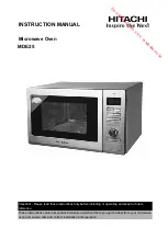 Hitachi MDE25 Instruction Manual preview