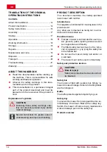 Preview for 14 page of Hitachi ML 36DAL Handling Instructions Manual