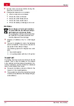 Предварительный просмотр 20 страницы Hitachi ML 36DAL Handling Instructions Manual