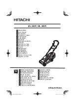 Hitachi ML 40SR Handling Instructions Manual предпросмотр