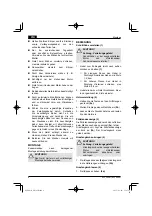 Preview for 8 page of Hitachi ML 40SR Handling Instructions Manual