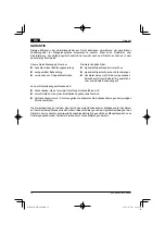 Preview for 12 page of Hitachi ML 40SR Handling Instructions Manual