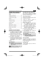 Preview for 37 page of Hitachi ML 40SR Handling Instructions Manual