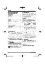 Preview for 94 page of Hitachi ML 40SR Handling Instructions Manual