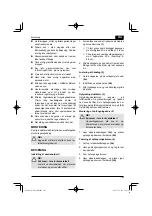 Preview for 105 page of Hitachi ML 40SR Handling Instructions Manual