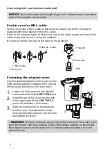 Preview for 8 page of Hitachi MP-AW3001 User Manual