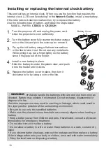 Preview for 16 page of Hitachi MP-AW3001 User Manual