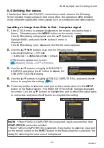 Предварительный просмотр 29 страницы Hitachi MP-WU8701B User Manual