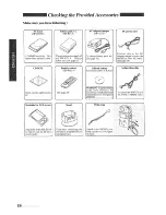 Предварительный просмотр 8 страницы Hitachi MPEGCAM MP-EG1A Instruction Manual