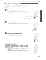 Предварительный просмотр 21 страницы Hitachi MPEGCAM MP-EG1A Instruction Manual