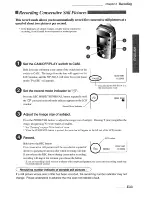 Предварительный просмотр 35 страницы Hitachi MPEGCAM MP-EG1A Instruction Manual