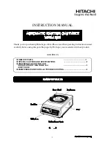 Preview for 1 page of Hitachi MPH-110RI Instruction Manual