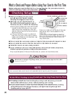 Preview for 20 page of Hitachi MRO-NBK5000E Operating Manual/ Recipes