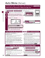 Preview for 44 page of Hitachi MRO-NBK5000E Operating Manual/ Recipes