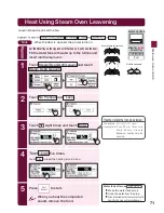 Preview for 71 page of Hitachi MRO-NBK5000E Operating Manual/ Recipes