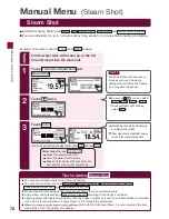 Preview for 72 page of Hitachi MRO-NBK5000E Operating Manual/ Recipes