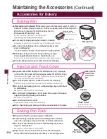 Preview for 114 page of Hitachi MRO-NBK5000E Operating Manual/ Recipes