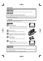 Предварительный просмотр 8 страницы Hitachi MULTIZONE RAF-25RXE Instruction Manual