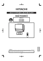 Предварительный просмотр 109 страницы Hitachi MULTIZONE RAF-25RXE Instruction Manual