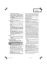 Preview for 9 page of Hitachi N 14DSL Handling Instructions Manual