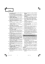 Preview for 38 page of Hitachi N 14DSL Handling Instructions Manual