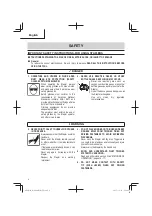 Preview for 4 page of Hitachi N 3804AB3 Instruction And Safety Manual