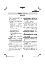 Preview for 7 page of Hitachi N 3804AB3 Instruction And Safety Manual