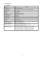 Preview for 5 page of Hitachi N 5024A Technical Data And Service Manual