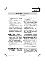 Preview for 43 page of Hitachi N3804AB3(S) Instruction And Safety Manual