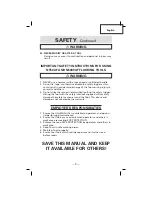 Preview for 9 page of Hitachi N5009AF Instruction And Safety Manual