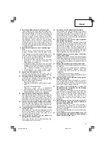 Preview for 15 page of Hitachi NC 50H Handling Instructions Manual