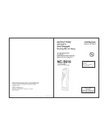 Hitachi NC-5610 Instructions Manual предпросмотр