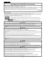 Preview for 1 page of Hitachi NE-S1 series Basic Manual