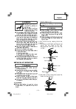 Preview for 13 page of Hitachi NH 90AB Instruction And Safety Manual